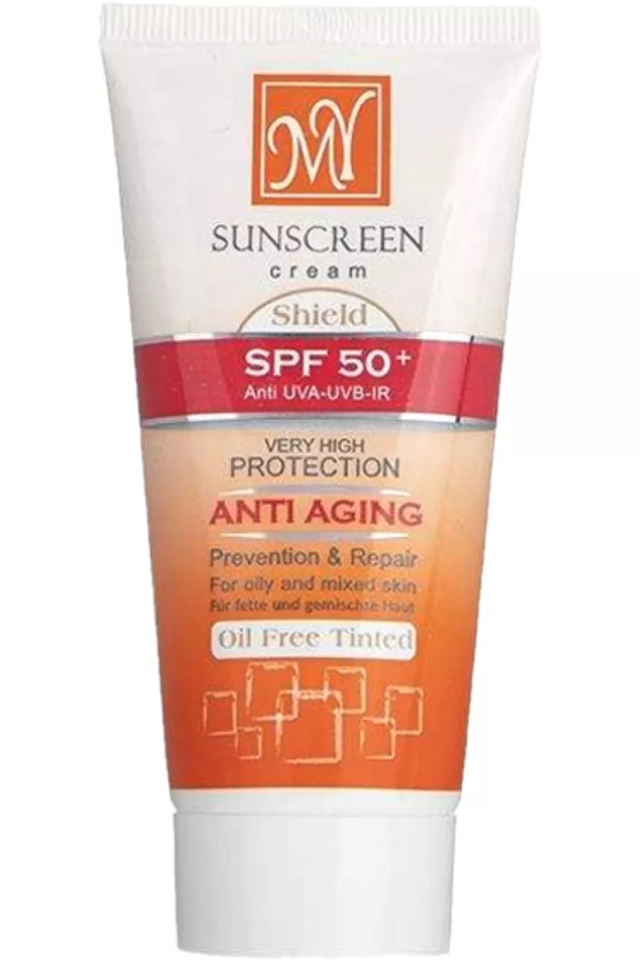 مای My کرم ضد آفتاب ضد چروک رنگی فاقد چربی SPF 50 مای 50ml